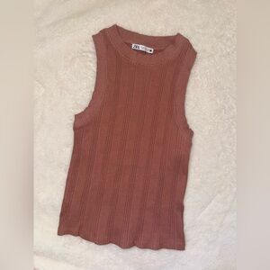 Zara Ribbed Tank (fitted)